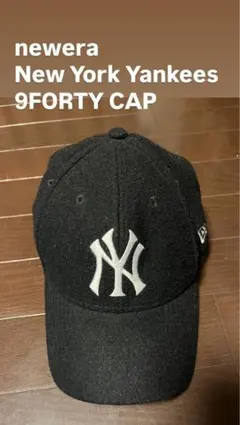 newera NewYork Yankees 9FORTY CAP BLACK