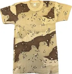 送料込み●アメリカ製90sROTHCO ロスコチョコチップカモ迷彩柄TシャツMのサムネイル
