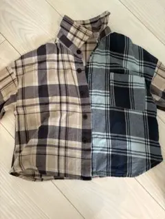 branshes チェック柄シャツ 90サイズ　ブランシェス