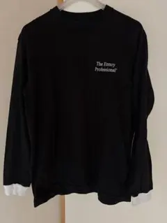 エンノイ　Ennoy 長袖Tシャツ　ロンT ブラック エンノイ Ennoy 長袖Tシャツ ロンT ブラック