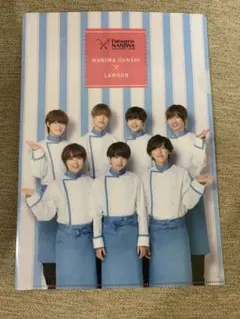 なにわ男子 ローソンコラボ クリアファイル