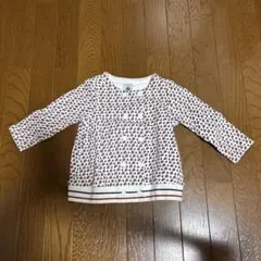 プチバトー　カーディガン　18m81cm