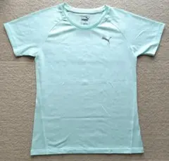 PUMA プーマ Tシャツ ドライシェル ランニング ウォーキング ヨガ 緑