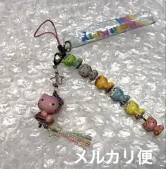 サンリオ 平成レトロ ハローキティ Petit Kitty 携帯ストラップ - メルカリ