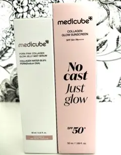 medicube PDRNピンクゼリーセラムミスト＆グロウサンスクリーン