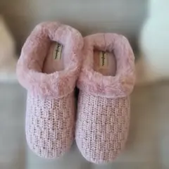 新品✨同様✨Dearfoams ルームシューズ ピンク LARGE