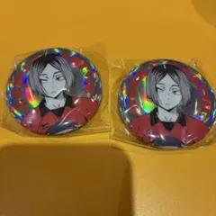 ハイキュー!!ポートレートシャイニー缶バッジ 孤爪研磨