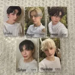 txt starkissed ユニバ ソロジャケット 特典 トレカ　コンプ5枚