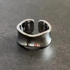 シルバー925 ウェーブオープンリング インディアンジュエリー風