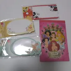 ディズニー メモ用紙4枚セット