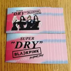 BLACKPINK アサヒスーパードライコラボステッカー 　15枚