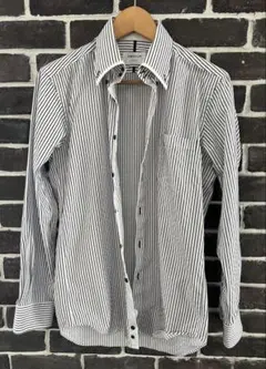 ORIHICA ストライプ 長袖シャツ M