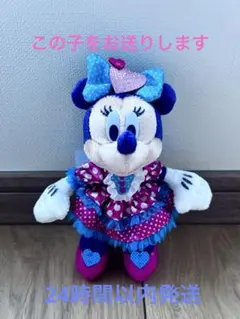 【ぬいぐるみバッジ】ディズニー パルパルーザ ミニーのファンダーランド ミニー