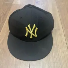 New Era 59FIFTY ブラック キャップ ニューヨーク・ヤンキース