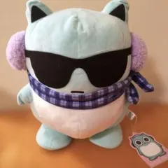 ブルーハムハム　あったかマフラーBIGぬいぐるみ