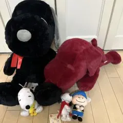 BIGサイズスヌーピー ぬいぐるみセット