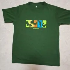 mont-bell グリーン Tシャツ 動物シルエットのサムネイル