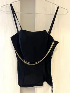 新品】バーバリー ロンドン ワンショルダー 水着 ブラック L相当 