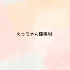 ＊えっちゃん様専用ページ＊