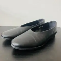 HARE 美品 ミニマルレザースリッポン ブラック Mサイズ
