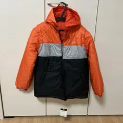 ポン助様限定⭐︎Nike ダウンコート オレンジ/黒/グレー