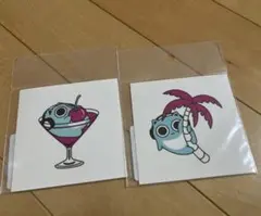 ブルーハムハム　ステッカー　2種類