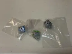 ぷくぷくあわわちゃん ガチャ ガチャ めじるしアクセサリー 3点セット