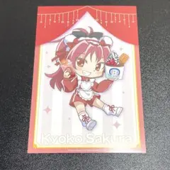 ロールアイス まどマギ 描きおろし 特典 ノベルティ ポストカード 佐倉杏子