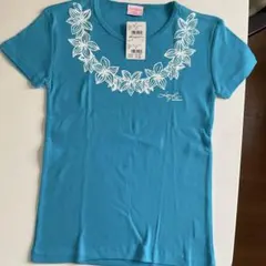 フラダンス　Local Motion 半袖Tシャツ Mサイズ ターコイズのサムネイル