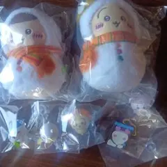 ちいかわエニマイくじ　ぬいマスコット　うさぎ　くりまんじゅう　おまけ5点セット
