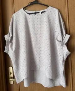 HK WORKS LONDON ドット柄 半袖 トップス Lのサムネイル