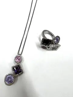 FURLA フルラ シルバー 925 ネックレス リング セットのサムネイル