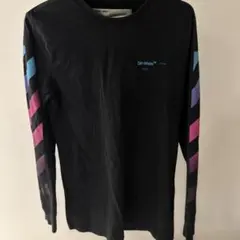 「美品」Off-White スウェット 黒 グラデーションアロー Sのサムネイル