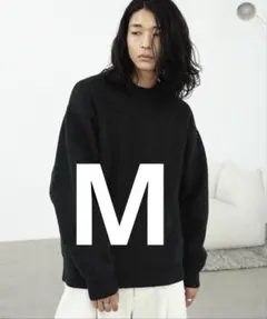 新品未使用品 WYM MELANGE AZE LOOSE KNIT
