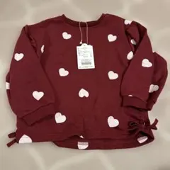 アンプレレクール ドロストトレーナー ハート　110