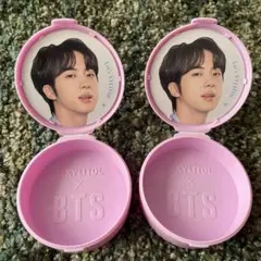 ロッテ　キシリトール　BTS JIN 携帯ガムケース　2個