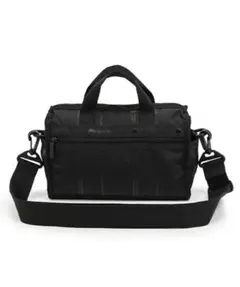 美品 ミニダッフルクロスボディ シャドウチェック