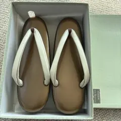 オリーブグリーン 草履 銀座 小松屋謹製 - メルカリ
