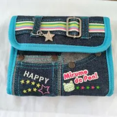 デニムポーチ デニムシール帳　ミルモでポン! 平成女児のサムネイル
