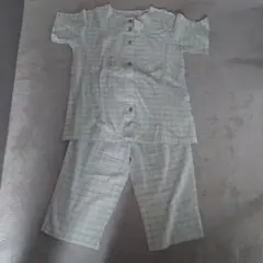 ●新品　匿名発送●レディース チェック柄 半袖パジャマ S