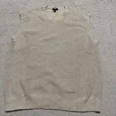 UNIQLO ベージュ ノースリーブニット サイズ36