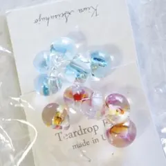今だけ値下げ中！貴和製作所 ティアドロップビーズ