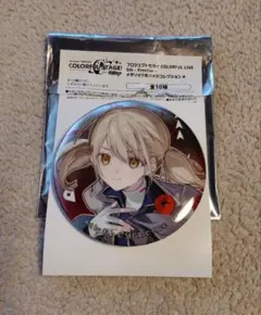 プロセカ 小豆沢こはね メタリック缶バッジ