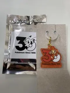 ポケモン Poké-Charm 30周年ロゴマスコット ポケチャーム ヒコザル