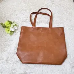 レザートートバック　ライトブラウンRinger Hut 福袋