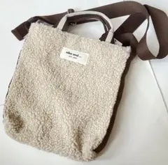 niko and ... ボアショルダーバッグ　未使用品