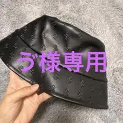 GYDA エンボスロゴ バケットハット ブラックのサムネイル