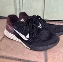 Nike ナイキ ランニングシューズ ブラックlunarglide7 黒