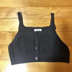 ビスチェ ブラック　Earth music&ecology