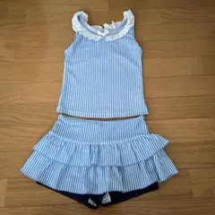 女の子用水着　セパレート　130cm